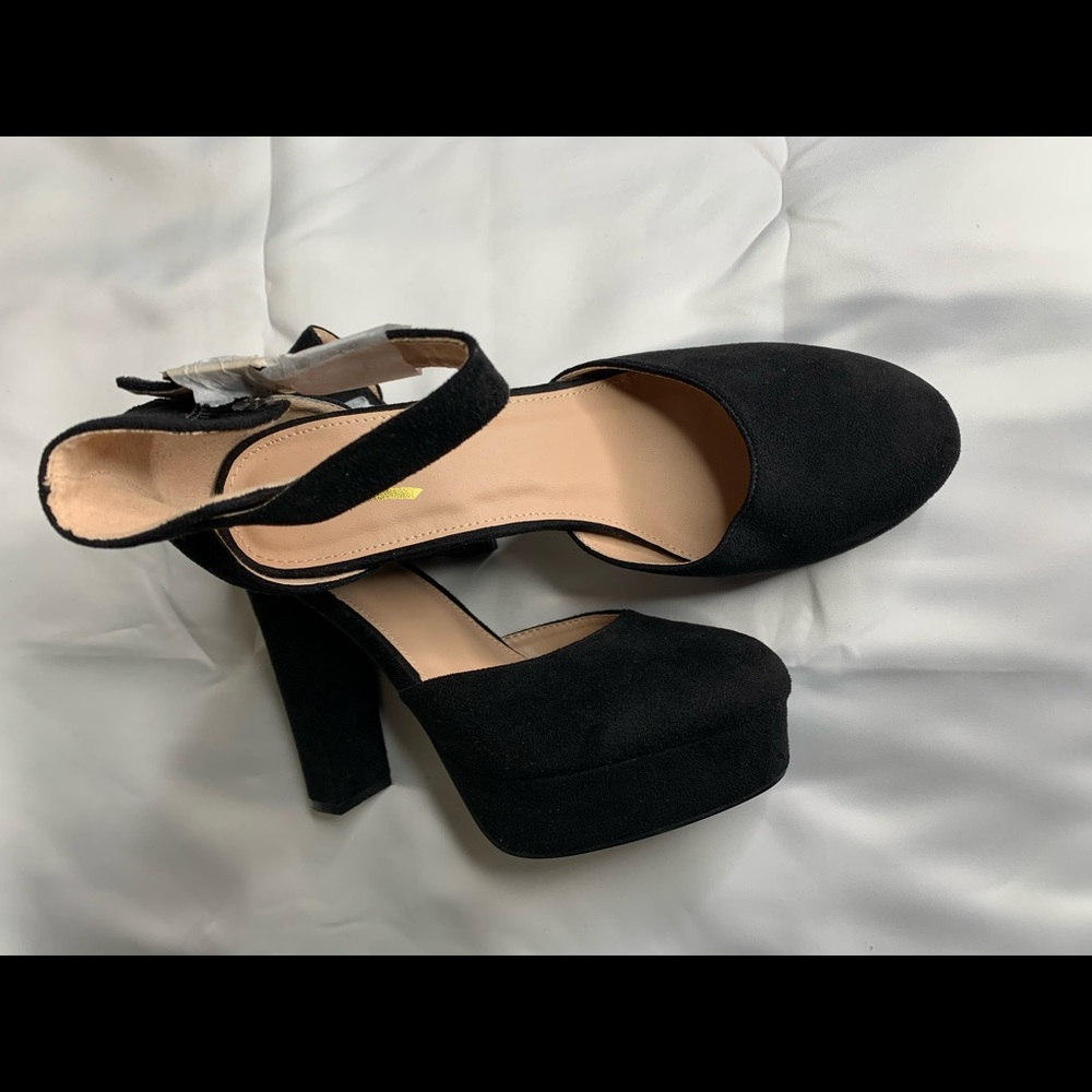 Black heels